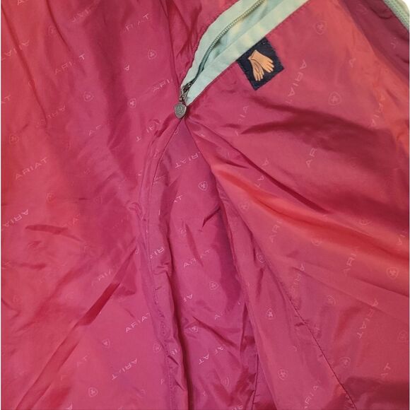 Ariat Women's Sage Green Quilted Chore Jacket Size L - Picture 6 of 7